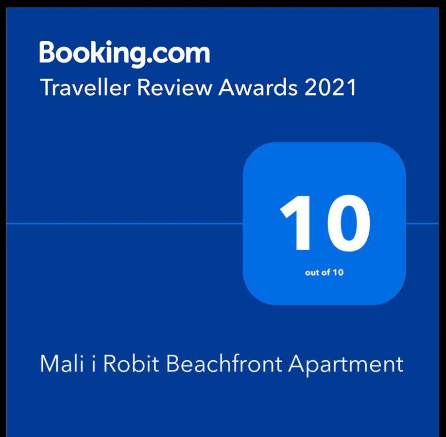 Mali I Robit Beachfront Apartment Golem  Bagian luar foto