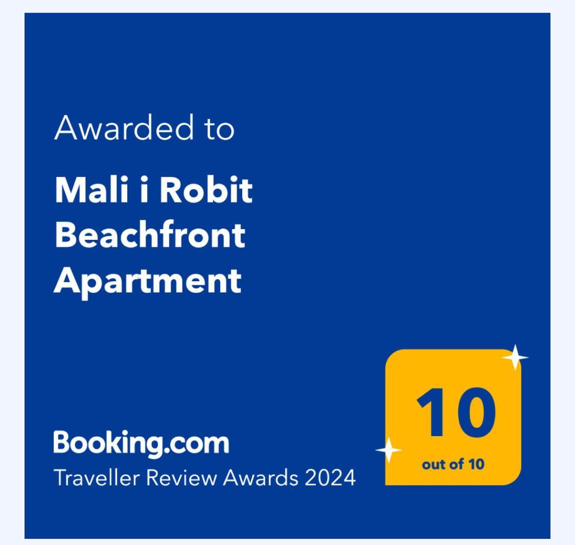 Mali I Robit Beachfront Apartment Golem  Bagian luar foto